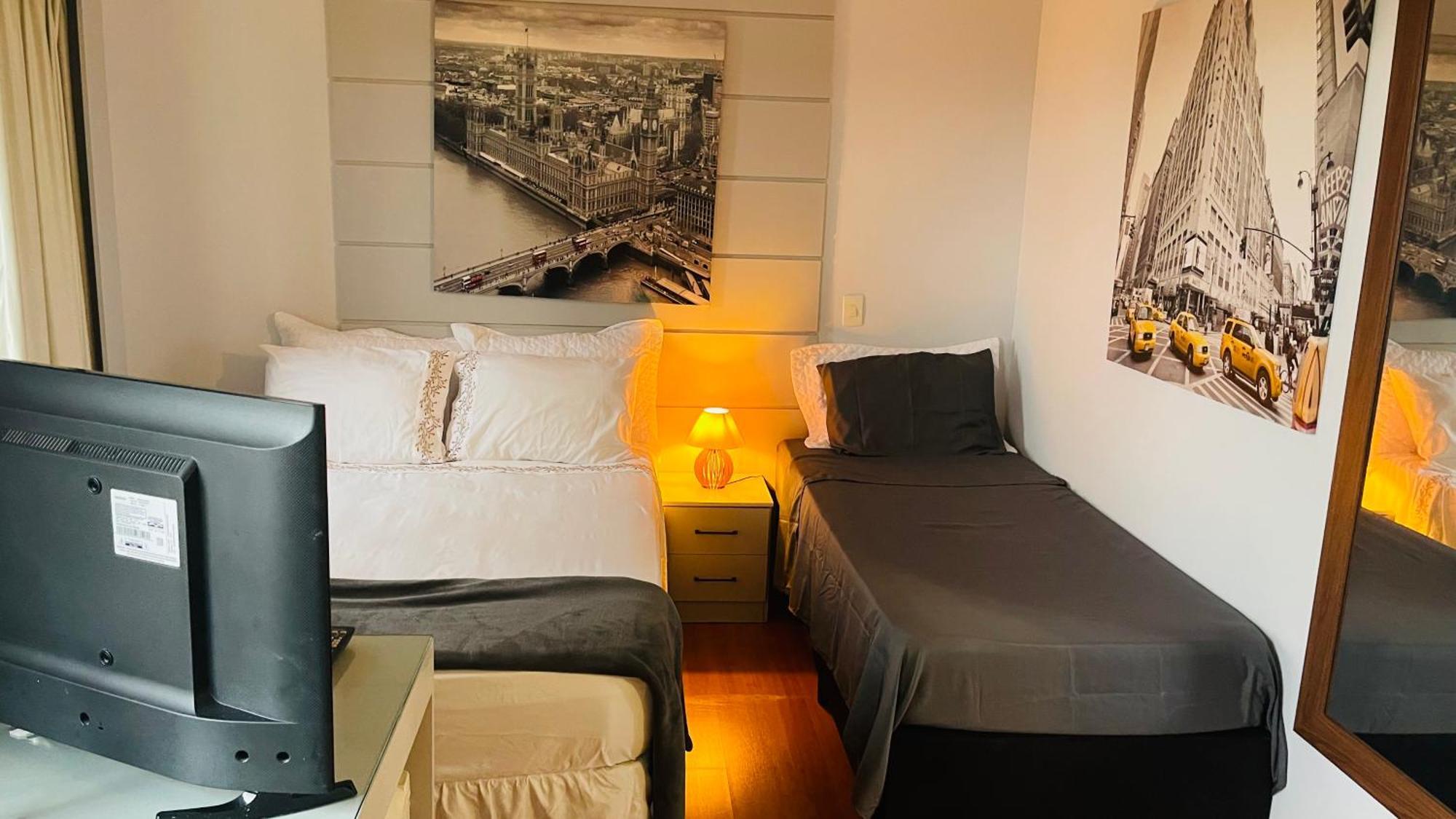 Flat De Luxo Aeroporto Congonhas - Hotel Sao Paulo Dış mekan fotoğraf