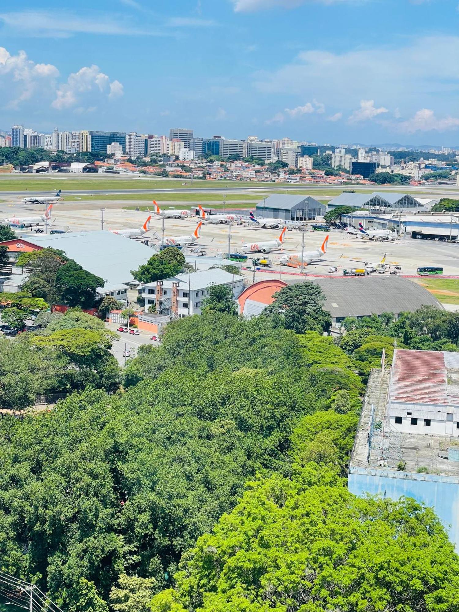 Flat De Luxo Aeroporto Congonhas - Hotel Sao Paulo Dış mekan fotoğraf